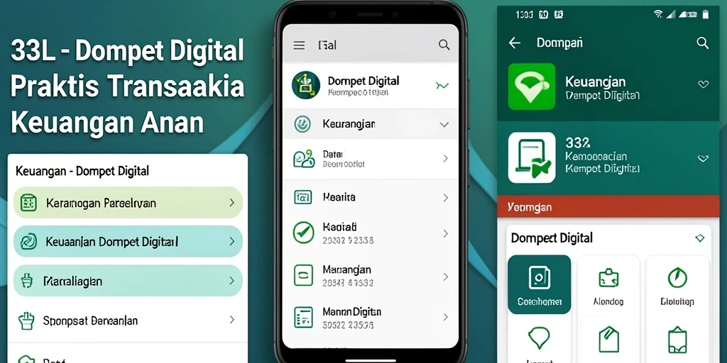 Tampilan antarmuka 33L yang sederhana dan fungsional.