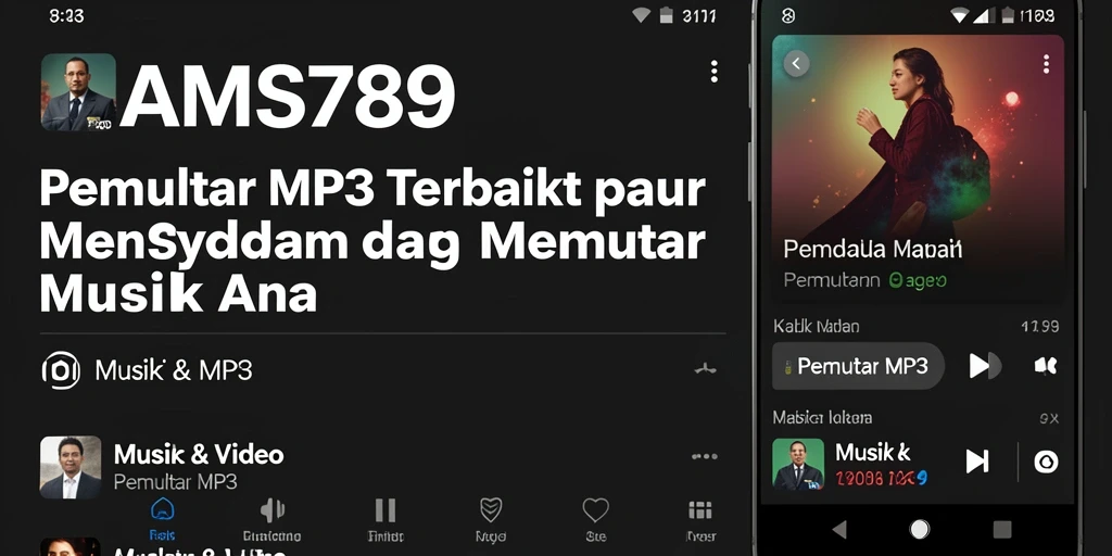 Antarmuka pengguna AMS789 yang sederhana dan mudah digunakan.