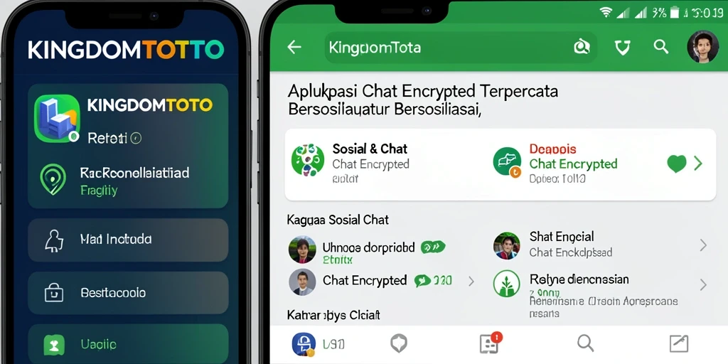 Antarmuka KINGDOMTOTO yang intuitif dan aman untuk chatting.